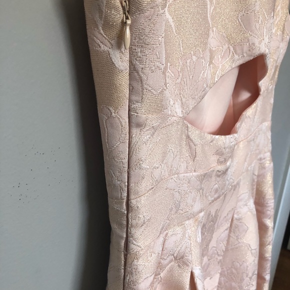 NWT Pink & Gold Dress - Picture 6 of 6
